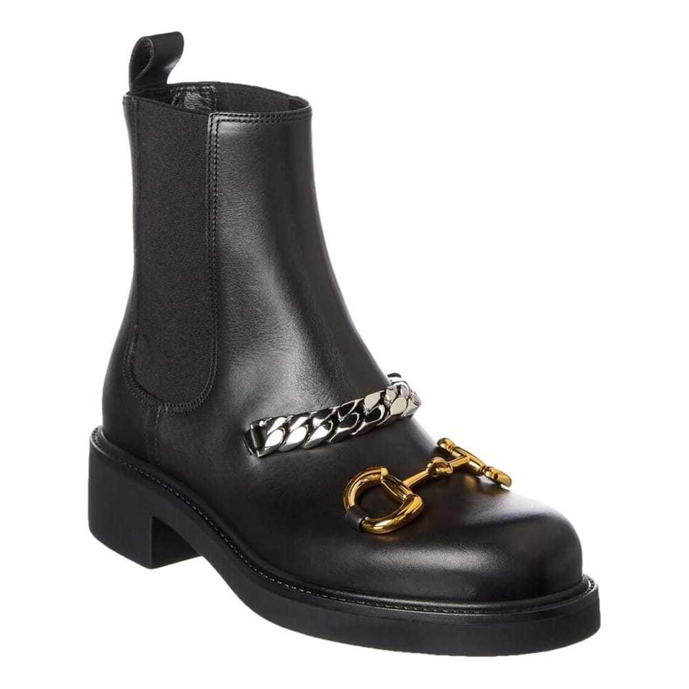 Gucci Leather boots - image 1