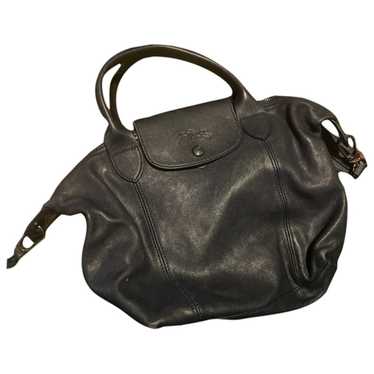Longchamp Pliage leather crossbody bag - image 1
