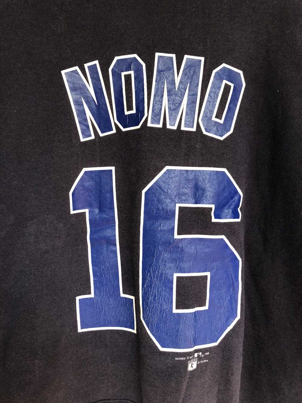 MLB × Nutmeg Mills × Rap Tees 🔥Rare🔥 Dodgers 19… - image 4