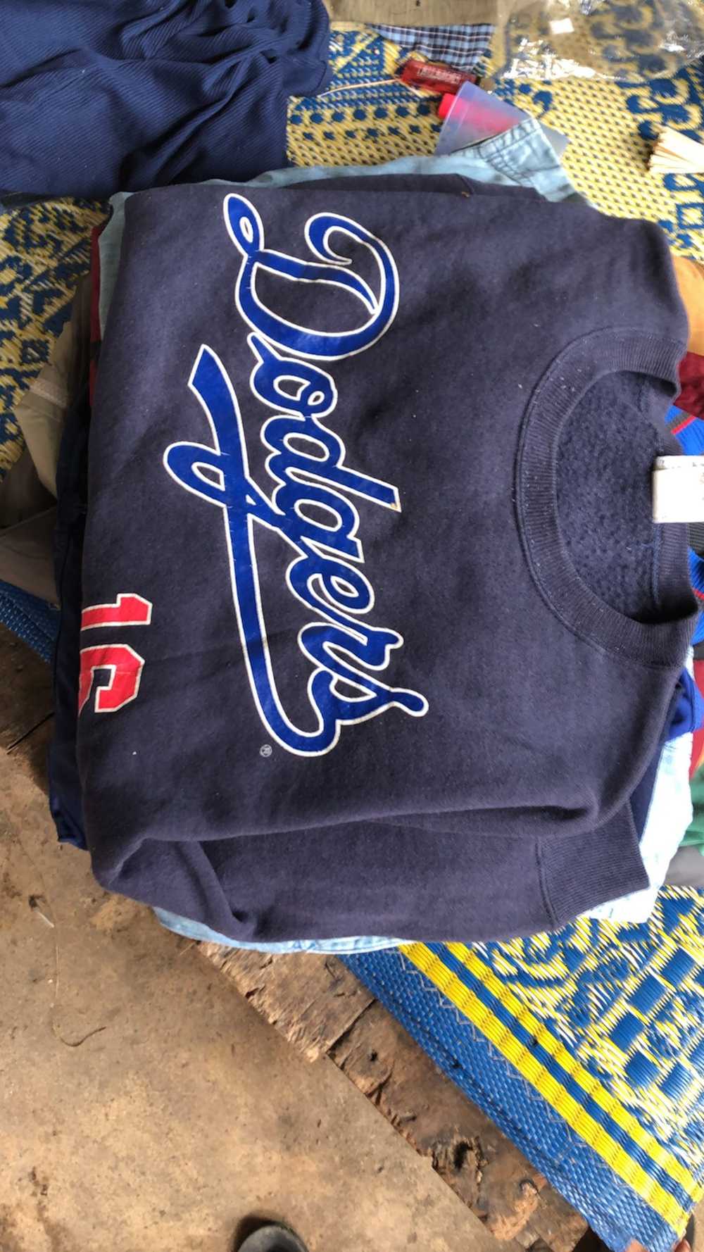 MLB × Nutmeg Mills × Rap Tees 🔥Rare🔥 Dodgers 19… - image 8