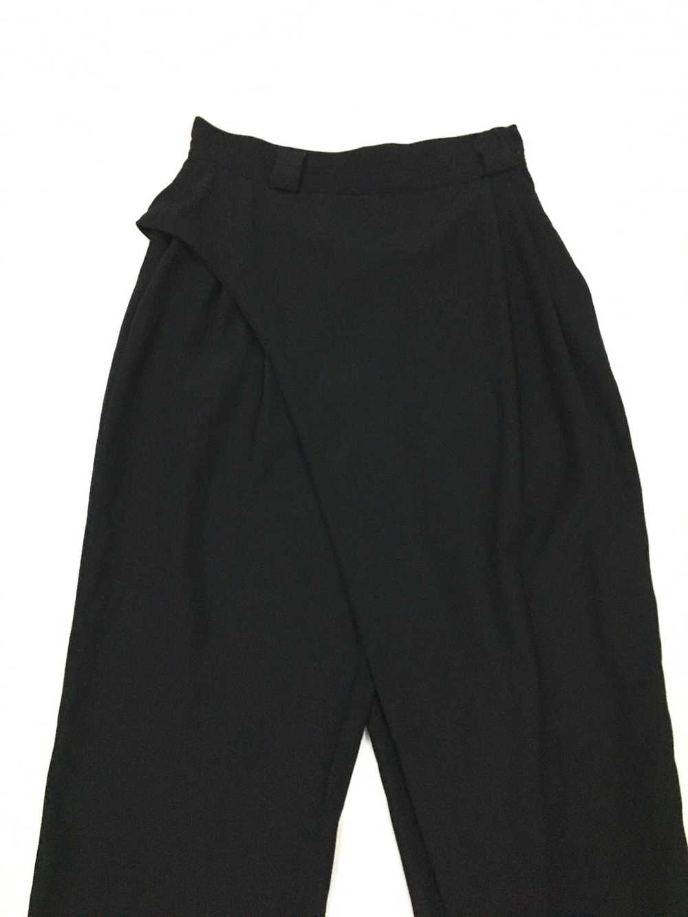Versace Archive Assymetrical Wool Pants - image 2