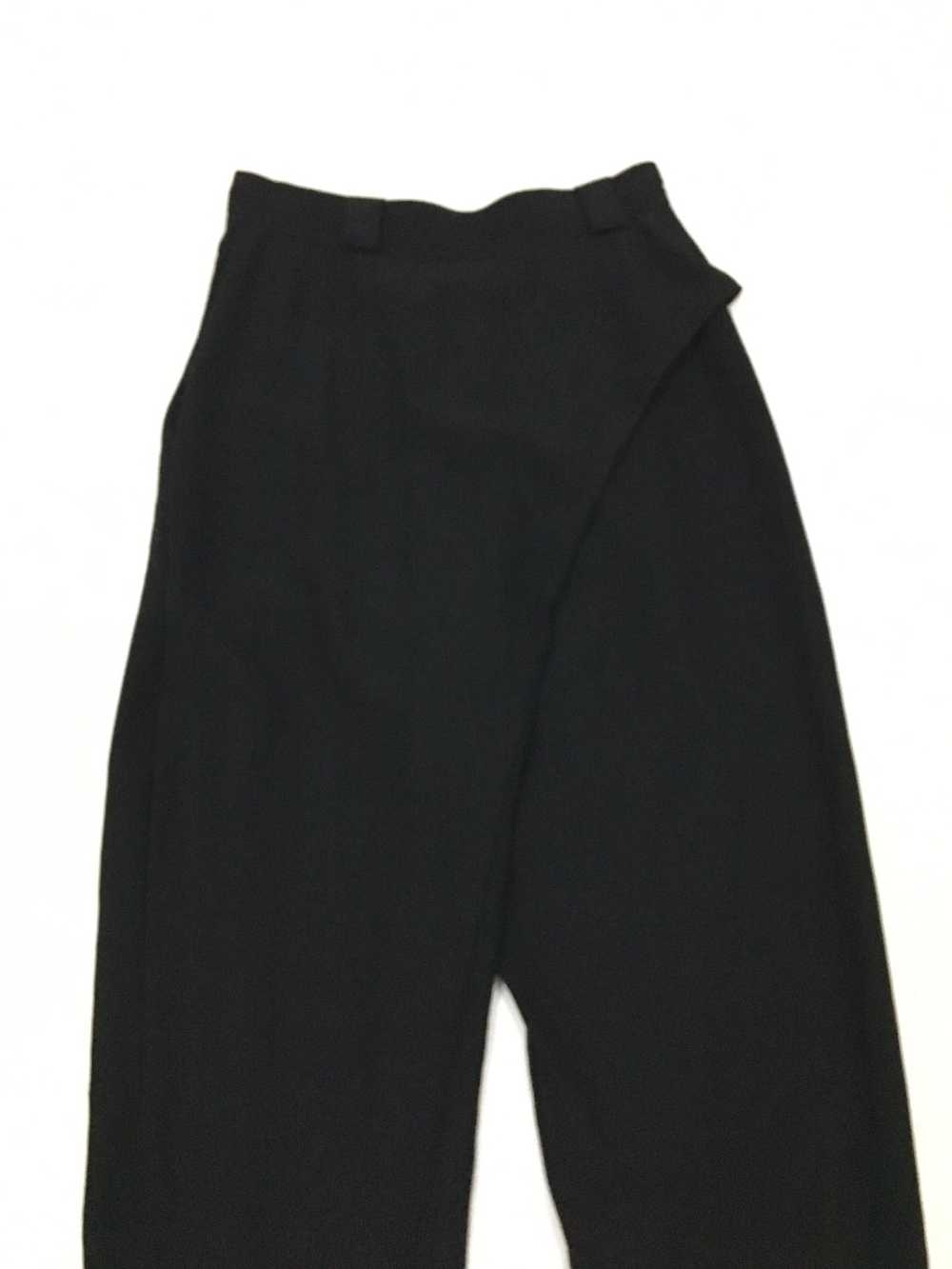 Versace Archive Assymetrical Wool Pants - image 6
