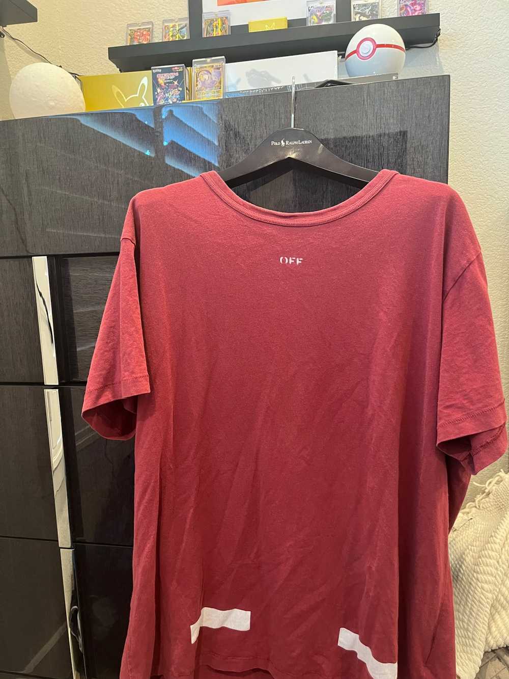 Off-White OFF-White SS17 T-Shirt Red - image 1