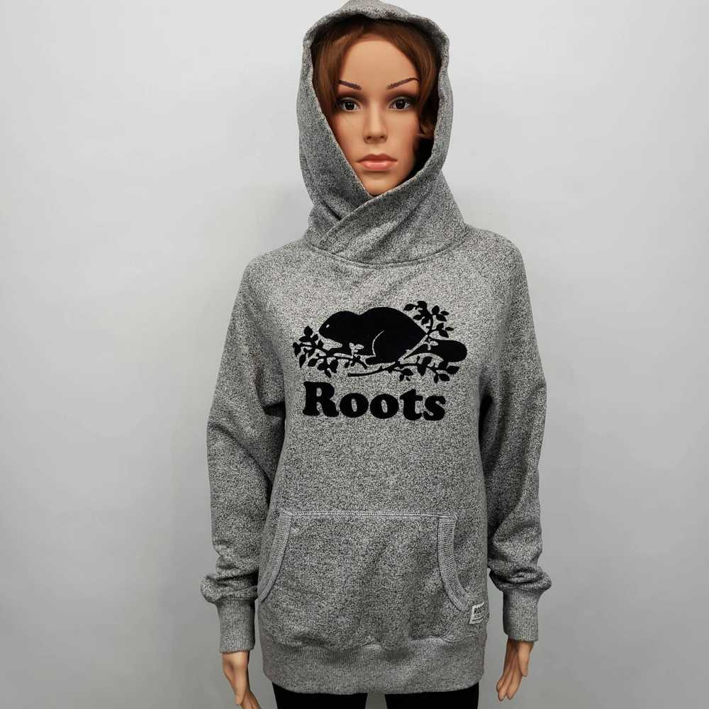 Roots Roots Salt and Pepper Original Kanga Hoodie… - image 2