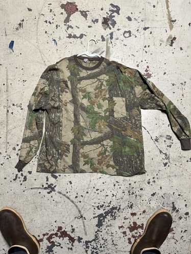 Vintage Vintage 90's Hunting Camo Longsleeve Tee