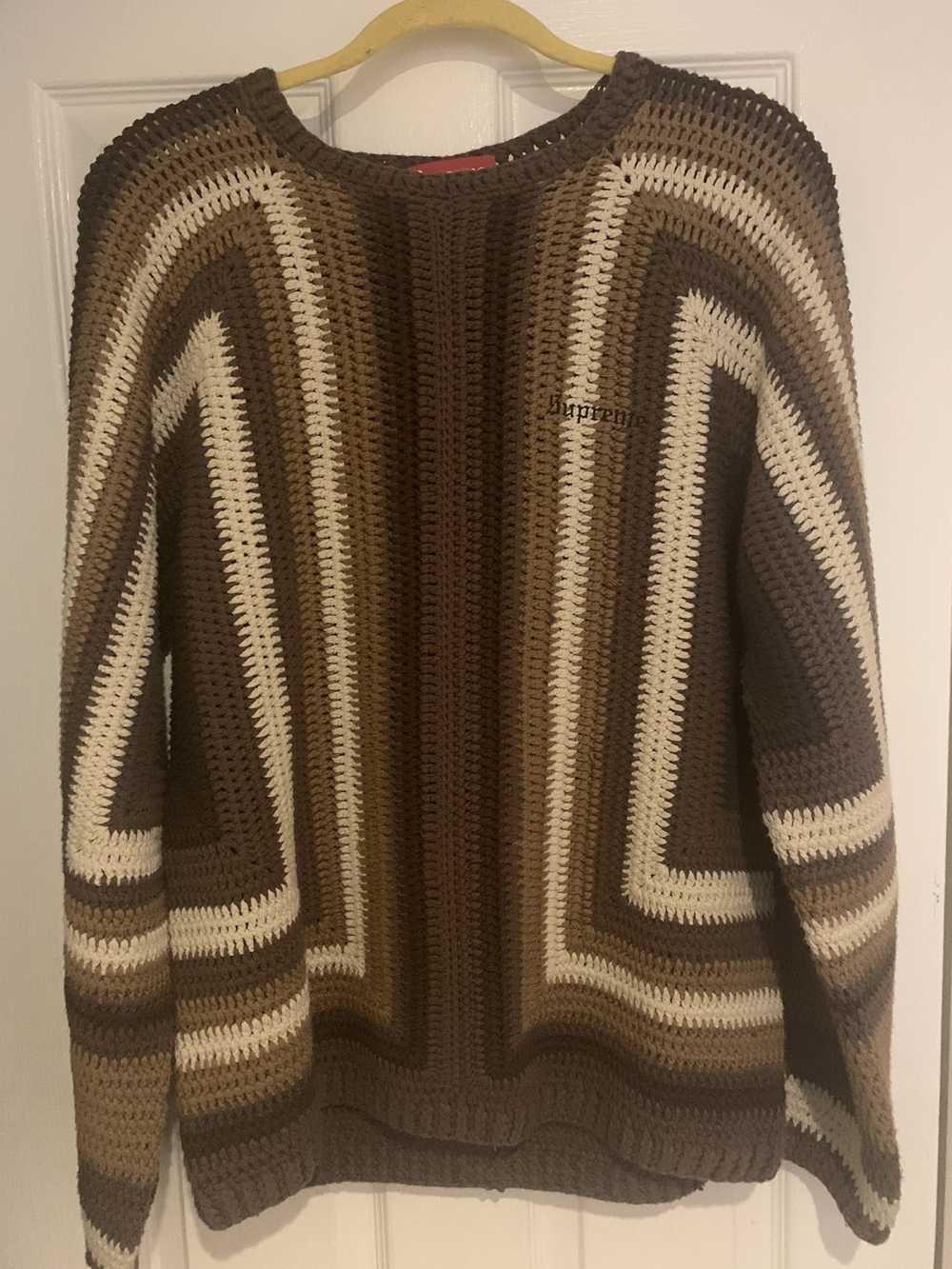 Streetwear × Supreme Supreme Hand Knitted Sweater - image 1