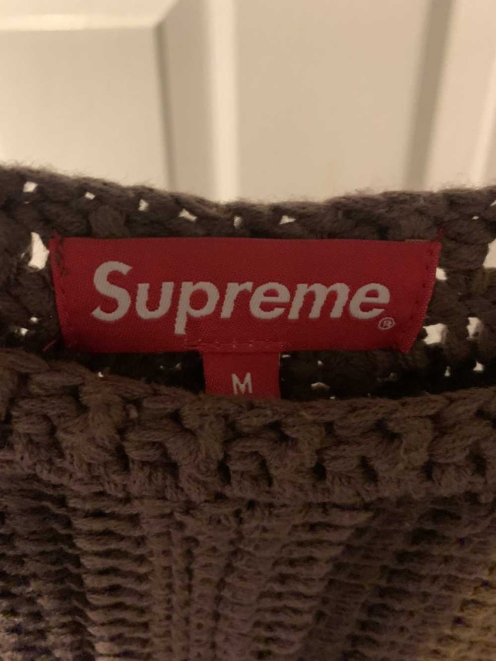 Streetwear × Supreme Supreme Hand Knitted Sweater - image 3