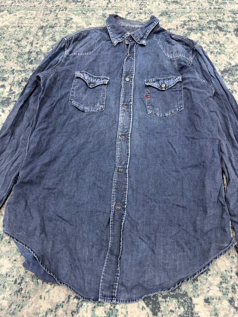 45rpm × Kapital 45rpm Japan Western Denim Wash Bu… - image 3