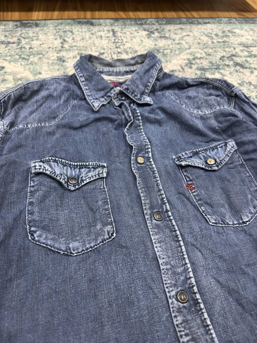 45rpm × Kapital 45rpm Japan Western Denim Wash Bu… - image 7