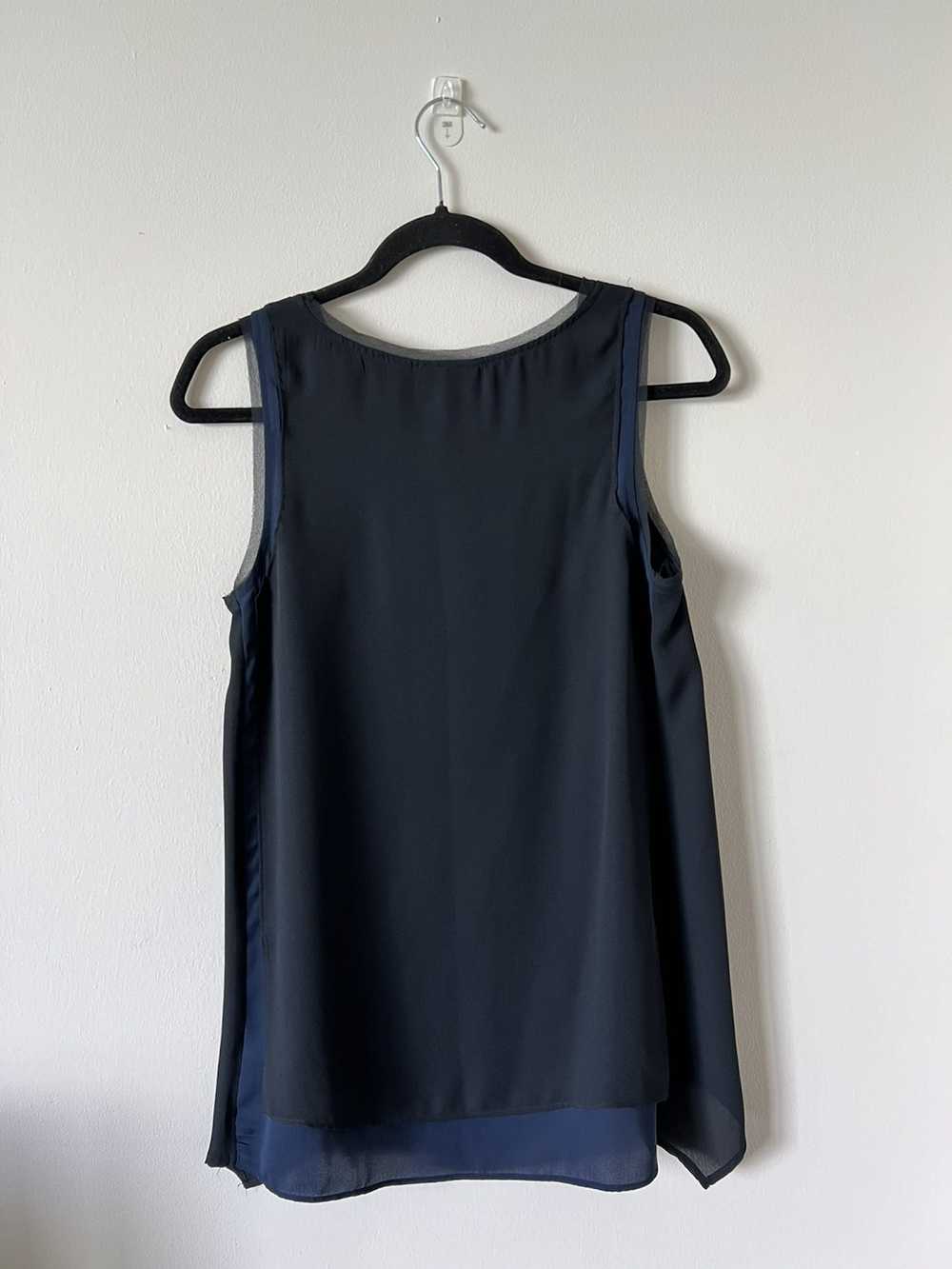 Vera Wang Simply Vera Chiffon Layered Tank Top Bl… - image 4