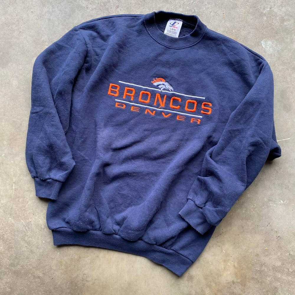 Vintage VINTAGE x BRONCOS CREWNECK x L - image 1