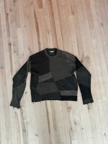 Helmut lang military grunge sweater hotsell