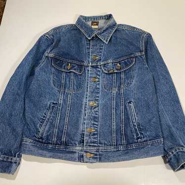Lee × Streetwear × Vintage 80’s Lee Denim Jacket - image 1