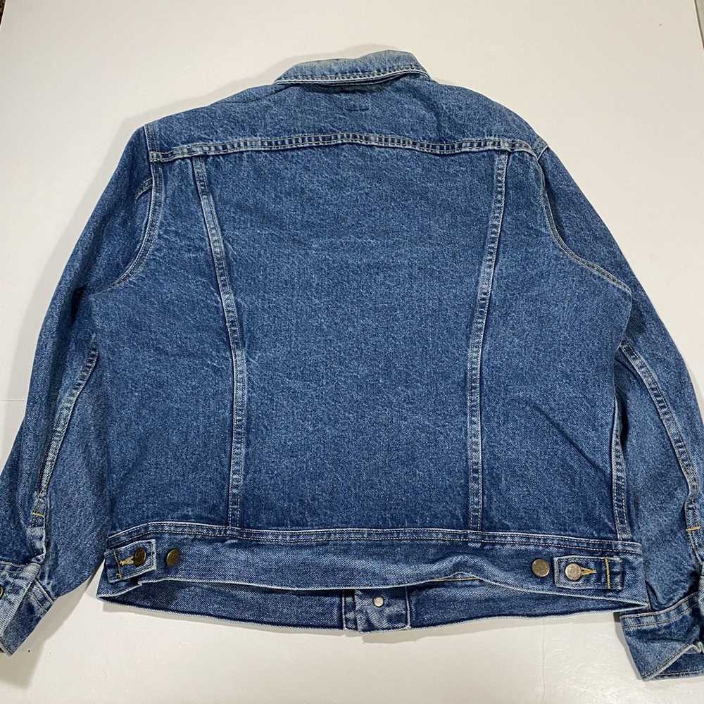 Lee × Streetwear × Vintage 80’s Lee Denim Jacket - image 4