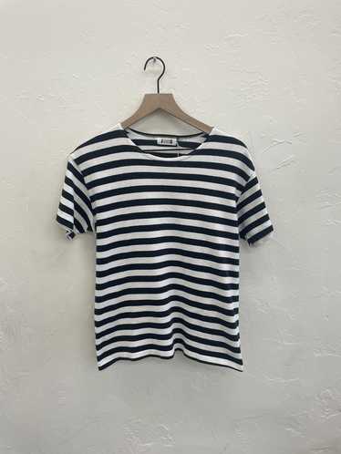 Issey Miyake 1980s IS Striped T-Shirt - image 1