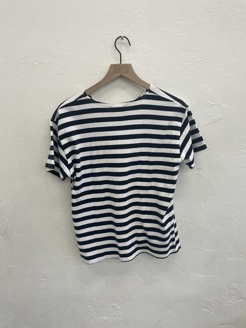 Issey Miyake 1980s IS Striped T-Shirt - image 4
