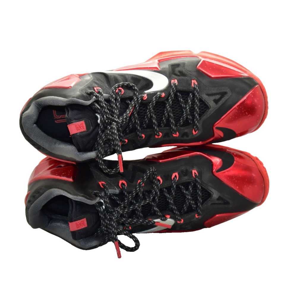 Nike NIKE LeBron 11 Away 2013 Black Red Shoes 616… - image 3