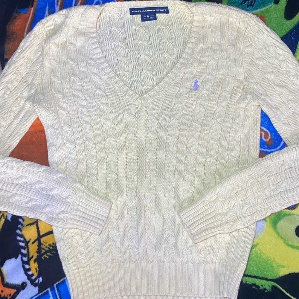 Ralph Lauren cable knit cardigan sweaters - image 1