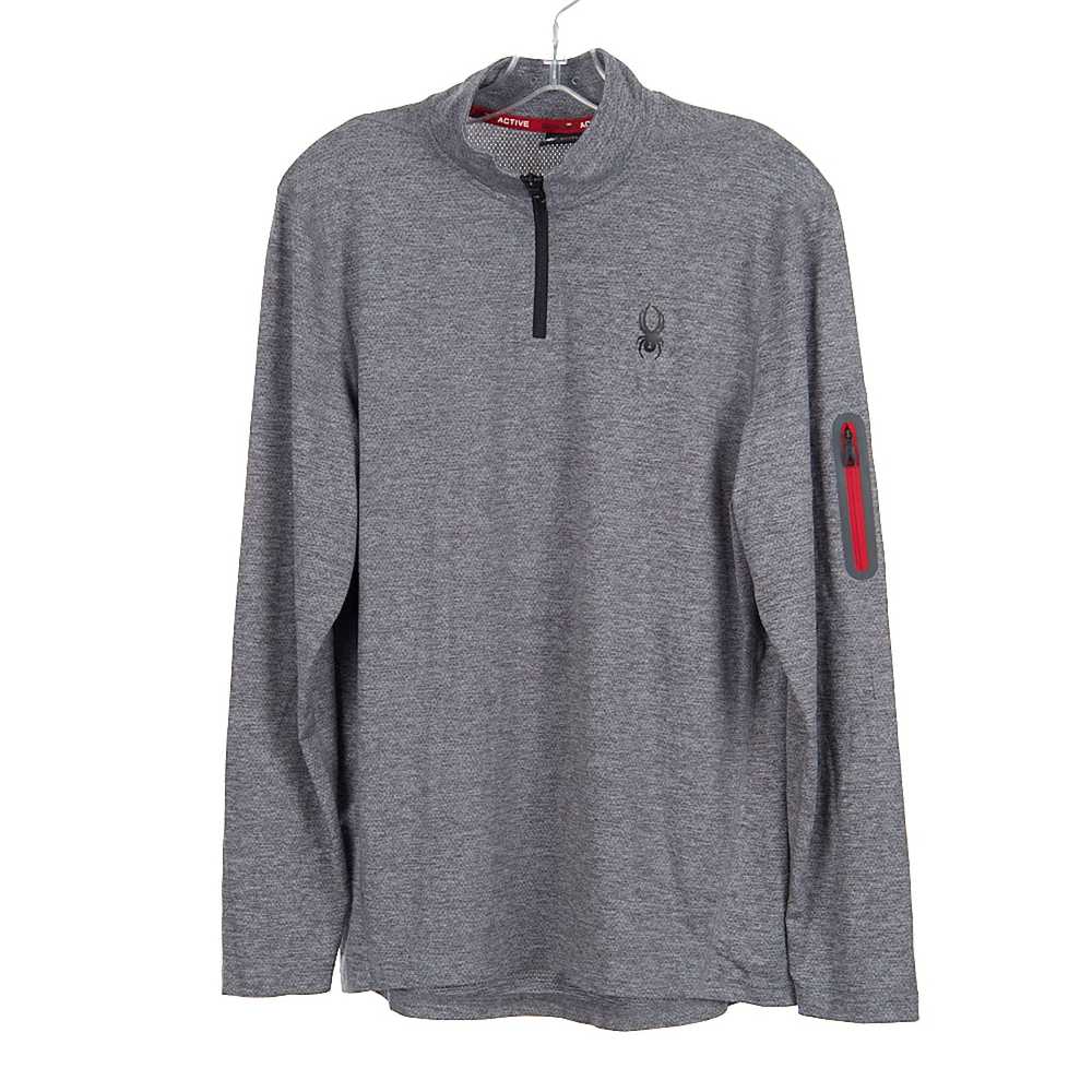 Spyder Spyder Active Gray Long Sleeve Pullover Sh… - image 1