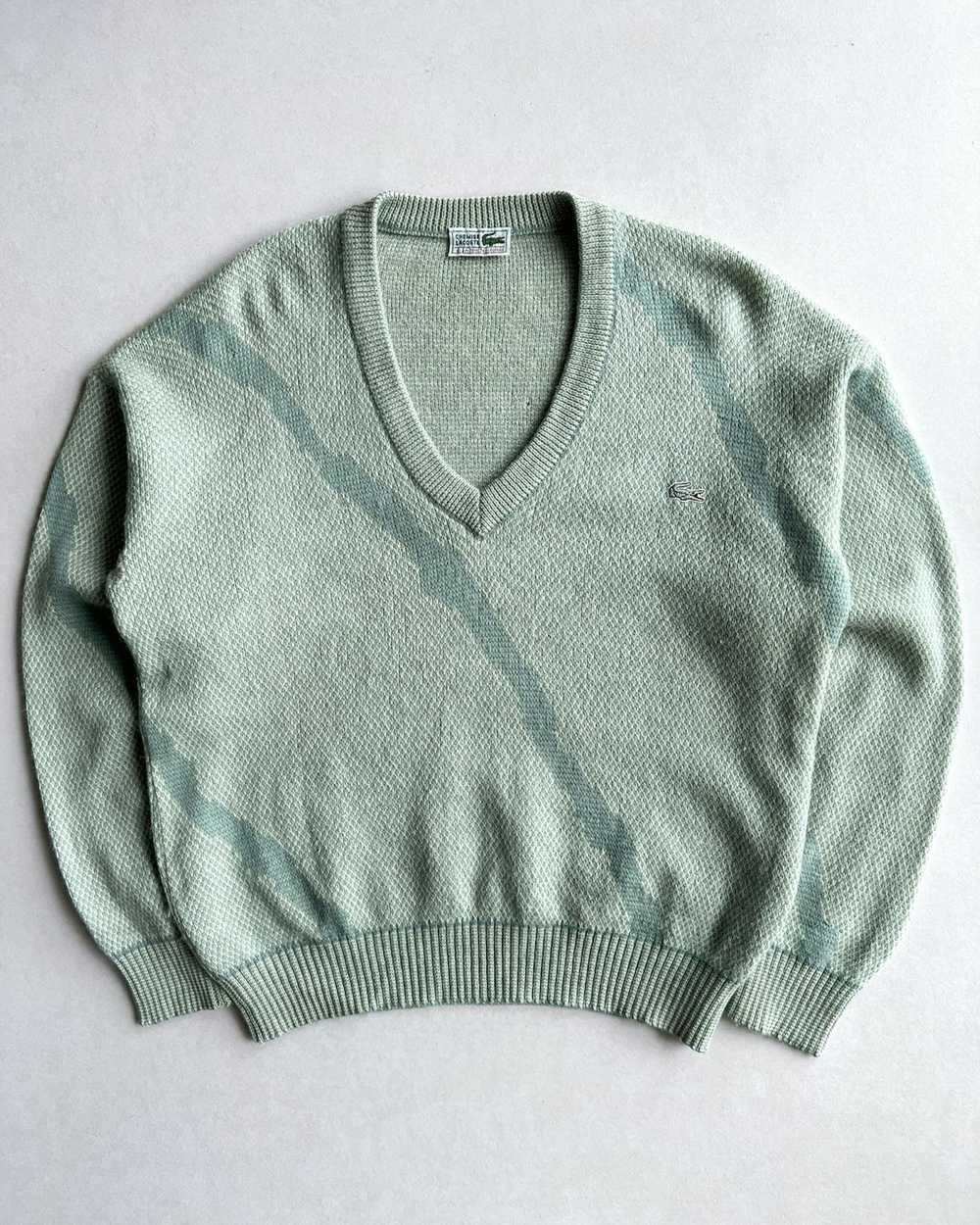 Lacoste × Rare × Vintage 1980S LACOSTE MINT GREEN… - image 1