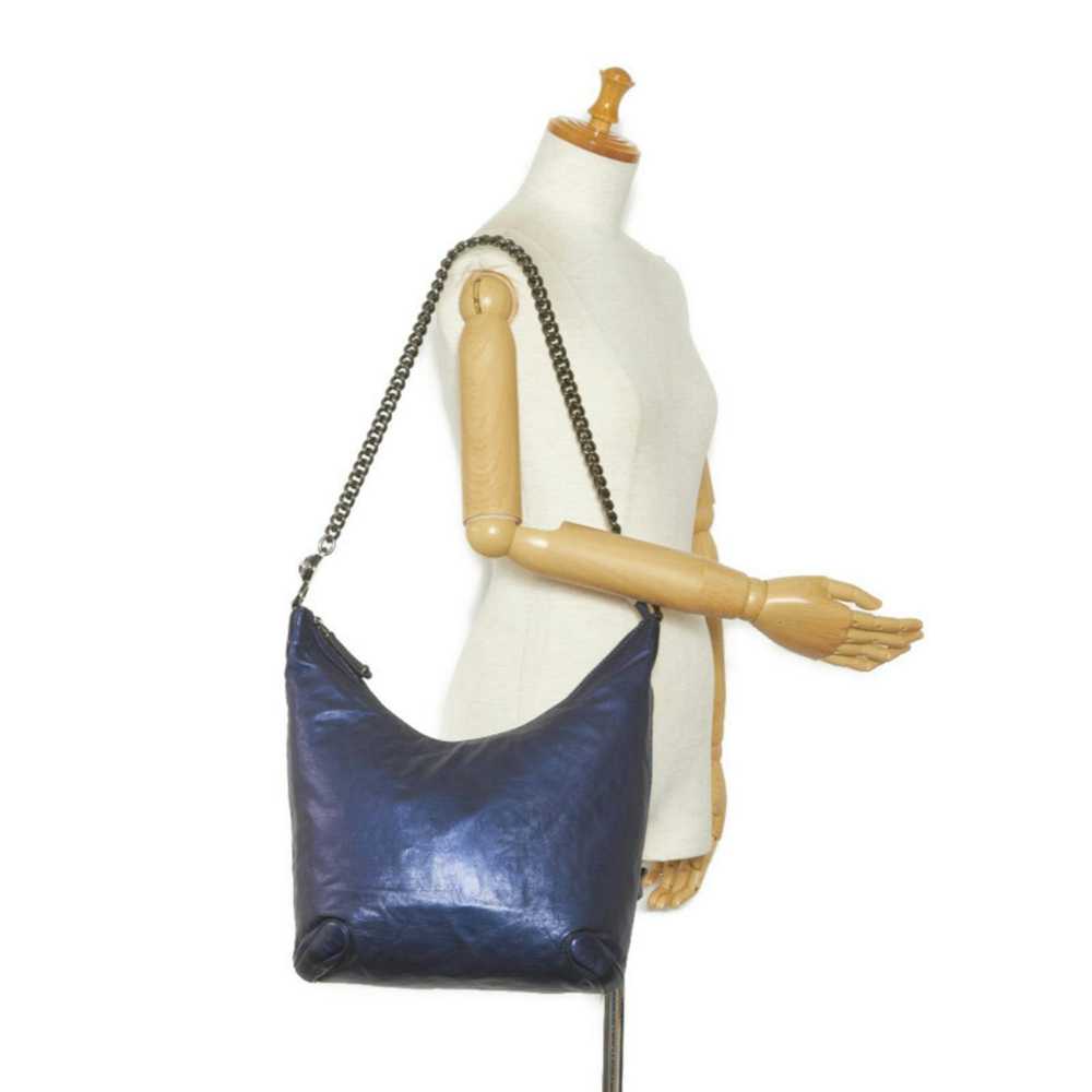 Gucci GUCCI Galaxy Chain Shoulder Bag 228560 Blue… - image 10
