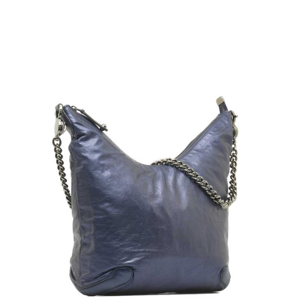 Gucci GUCCI Galaxy Chain Shoulder Bag 228560 Blue… - image 2