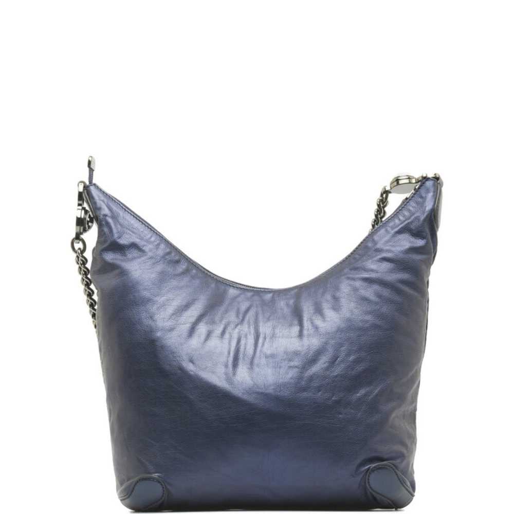 Gucci GUCCI Galaxy Chain Shoulder Bag 228560 Blue… - image 3