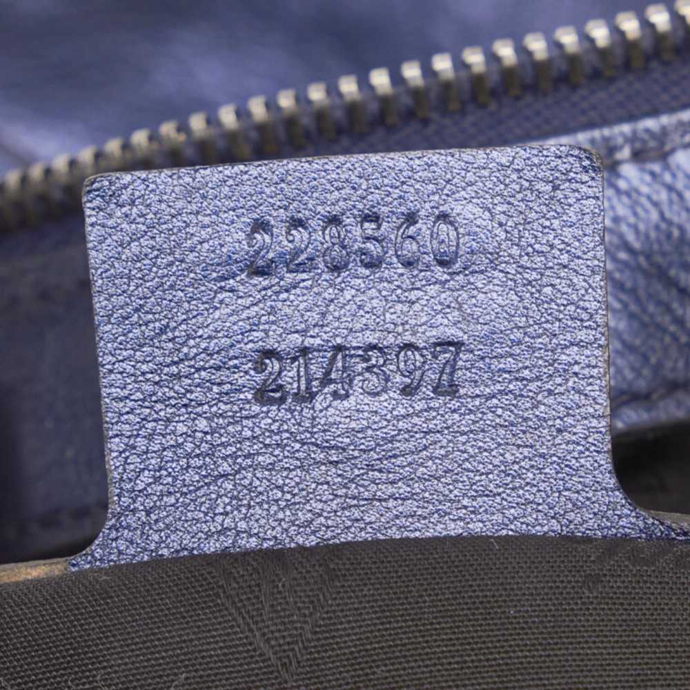 Gucci GUCCI Galaxy Chain Shoulder Bag 228560 Blue… - image 9
