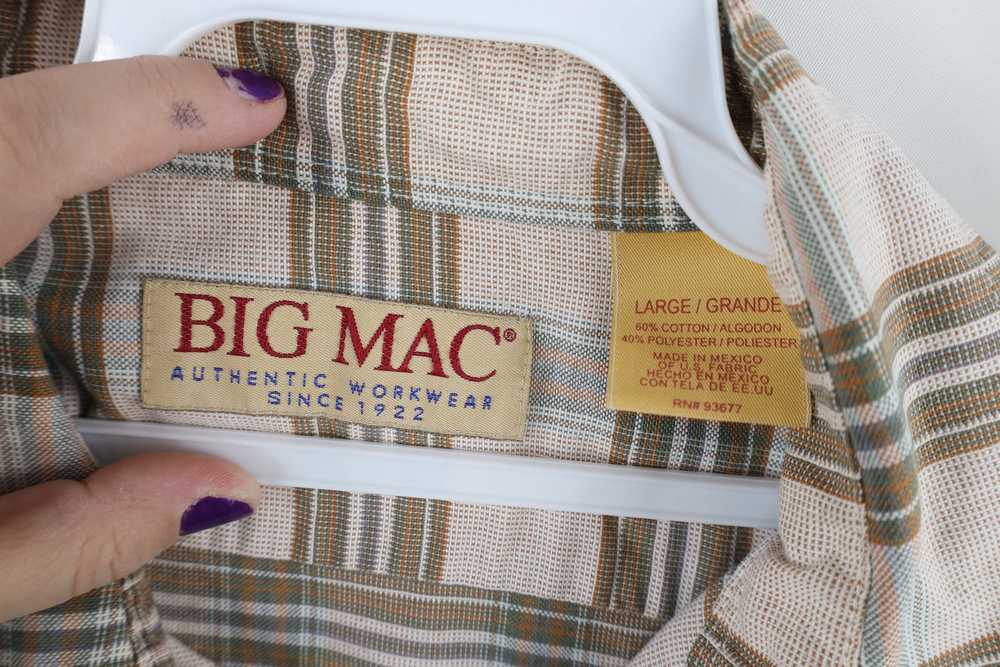 Big Mac × Vintage Vintage 90s Big Mac Collared Wo… - image 10