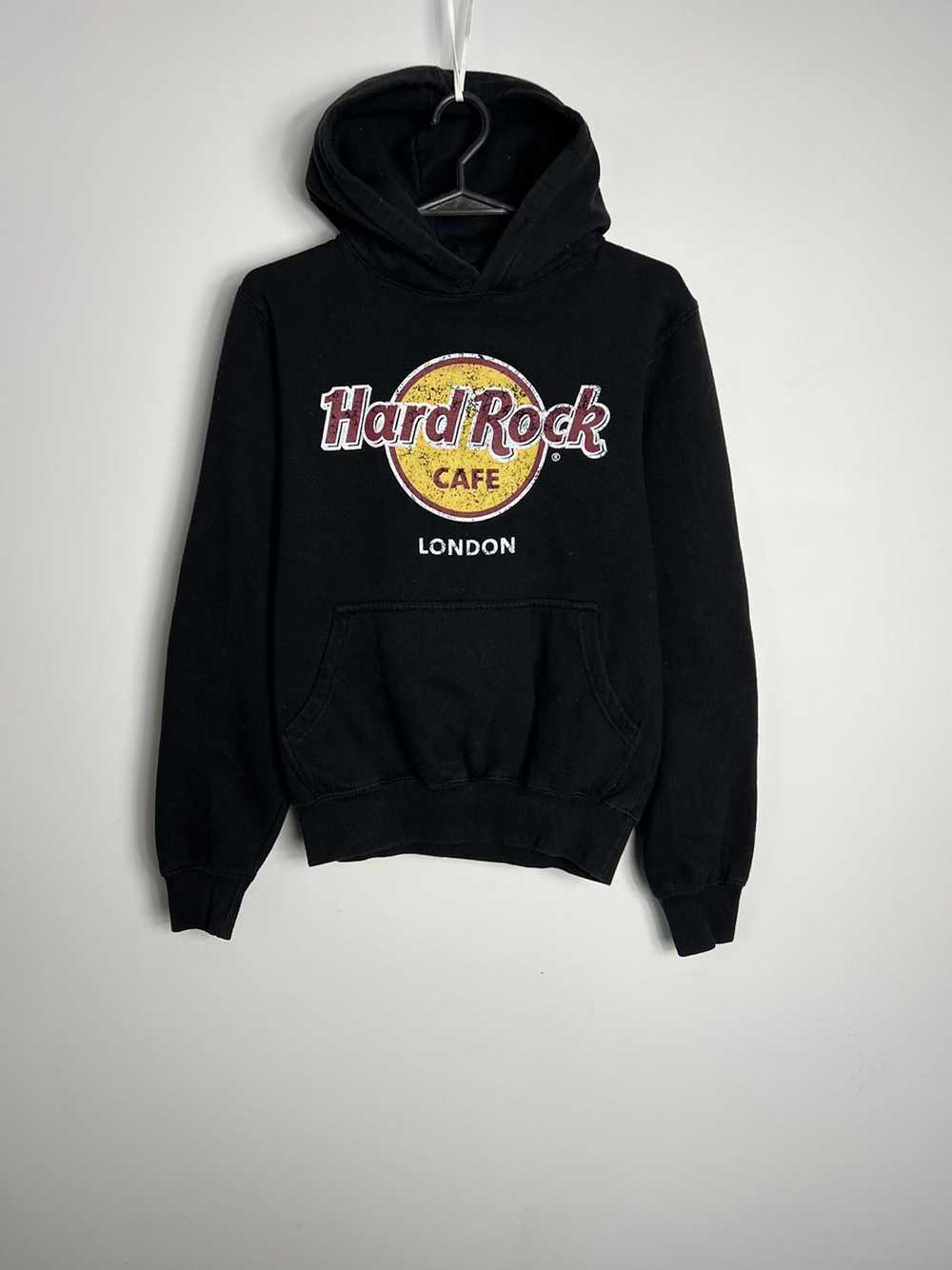 Hard Rock Cafe Hoodie Hard Rock Cafe London black… - image 1