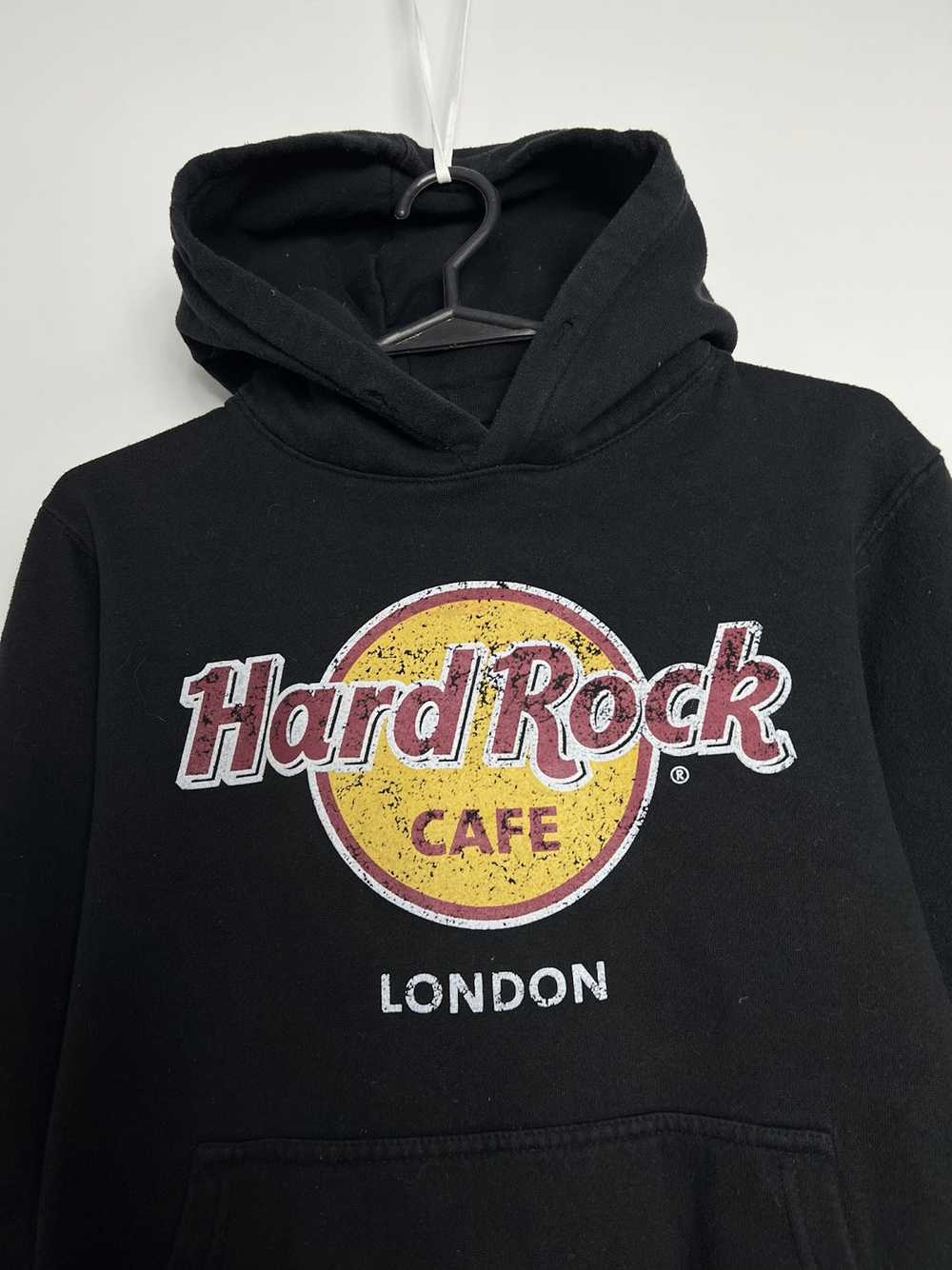 Hard Rock Cafe Hoodie Hard Rock Cafe London black… - image 4