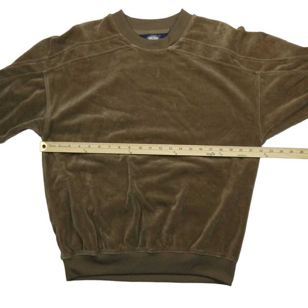 Vintage vintage velour Knightsbridge sweatshirt, … - image 2