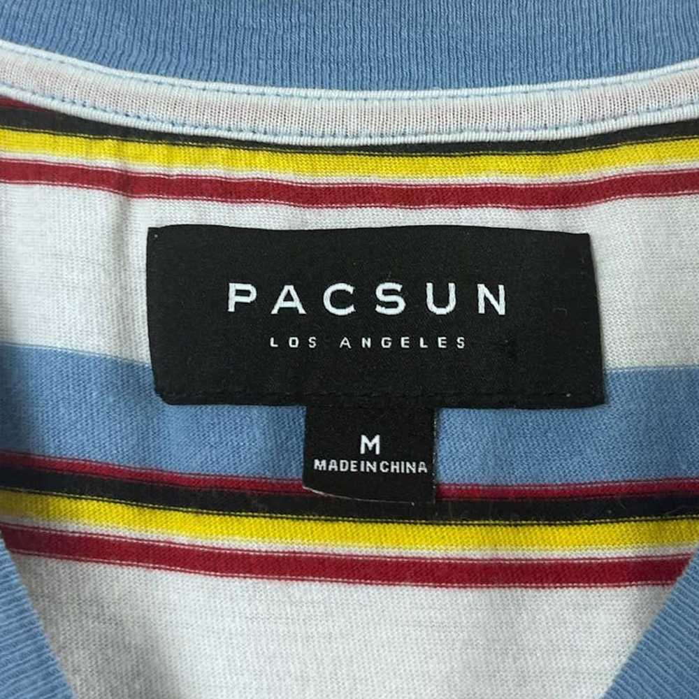 Pacsun Vintage Men's Striped Anonymous PacSun Shi… - image 2