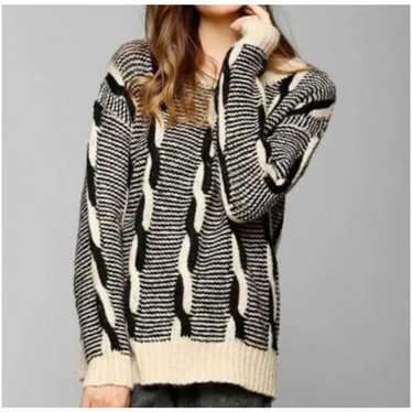 Urban Outfitters Sparkle & Fade Chunky Cable Knit… - image 1