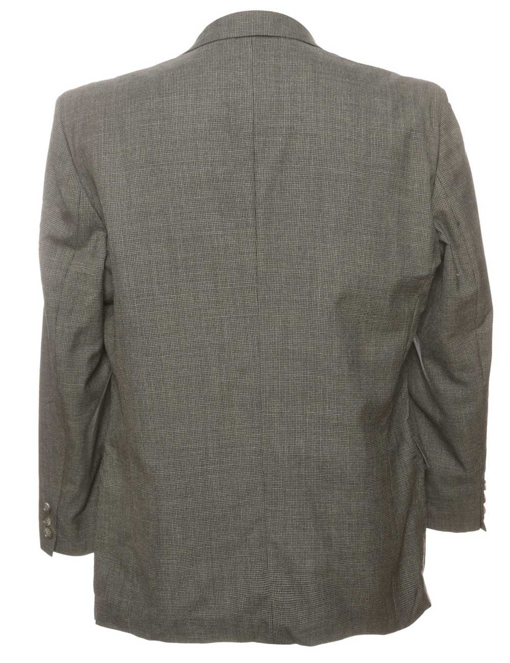 Houndstooth Dark Grey Blazer - M - image 2