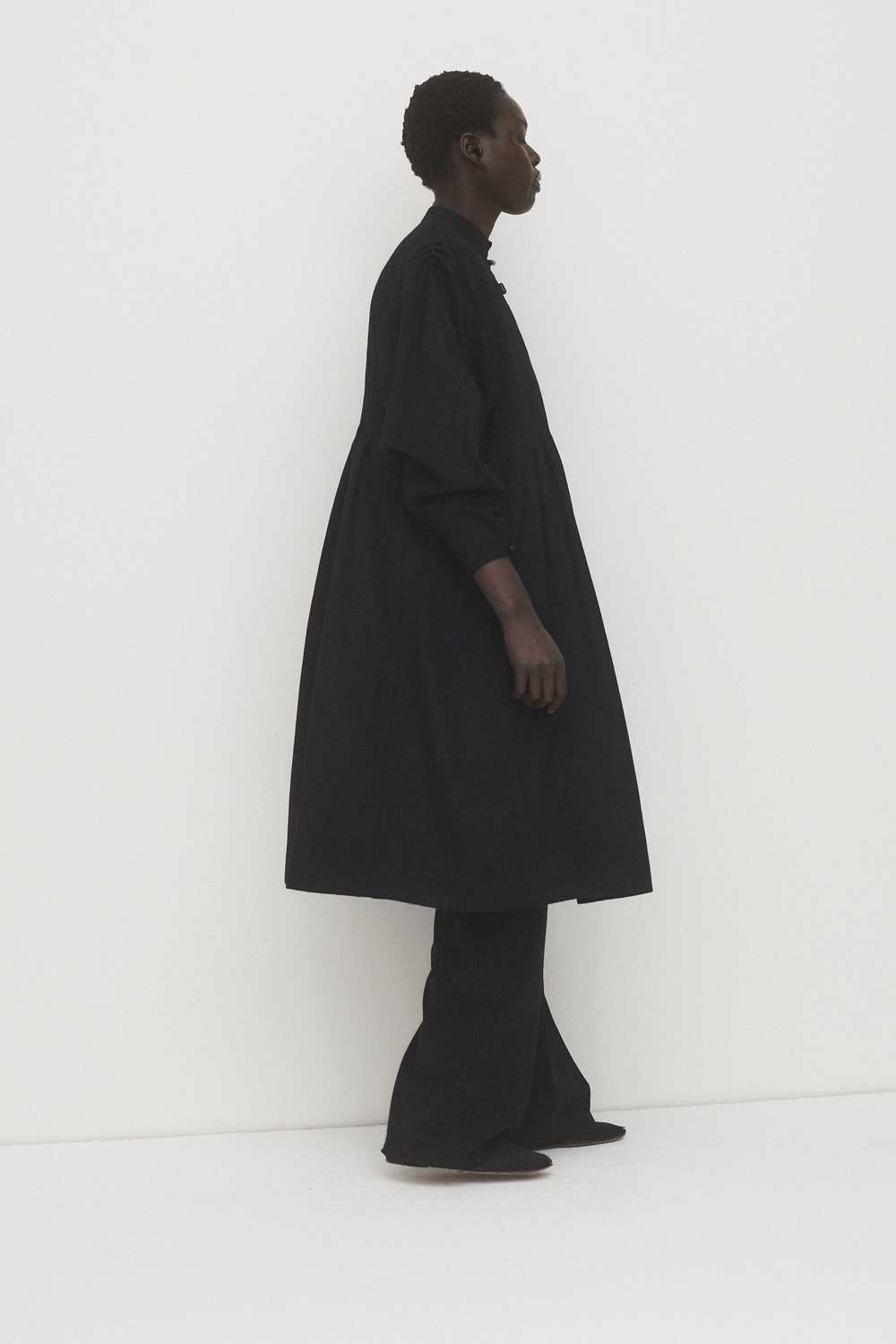 Nina Ricci Smocked Wool Coat - image 2