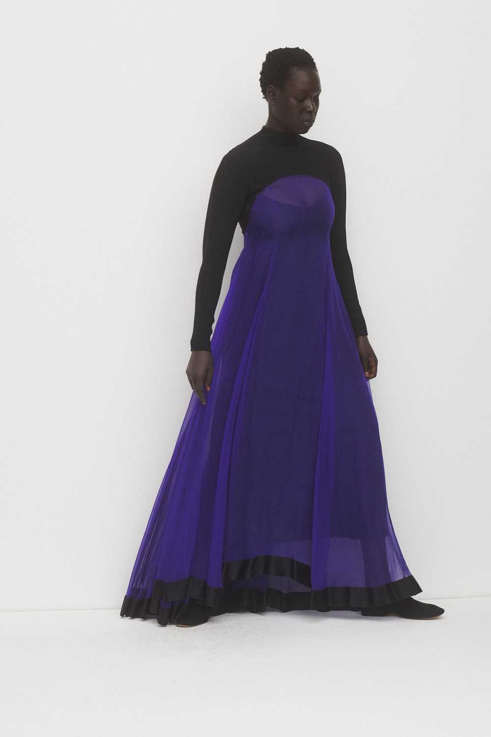 Geoffrey Beene Ultra Violet Gown - image 1