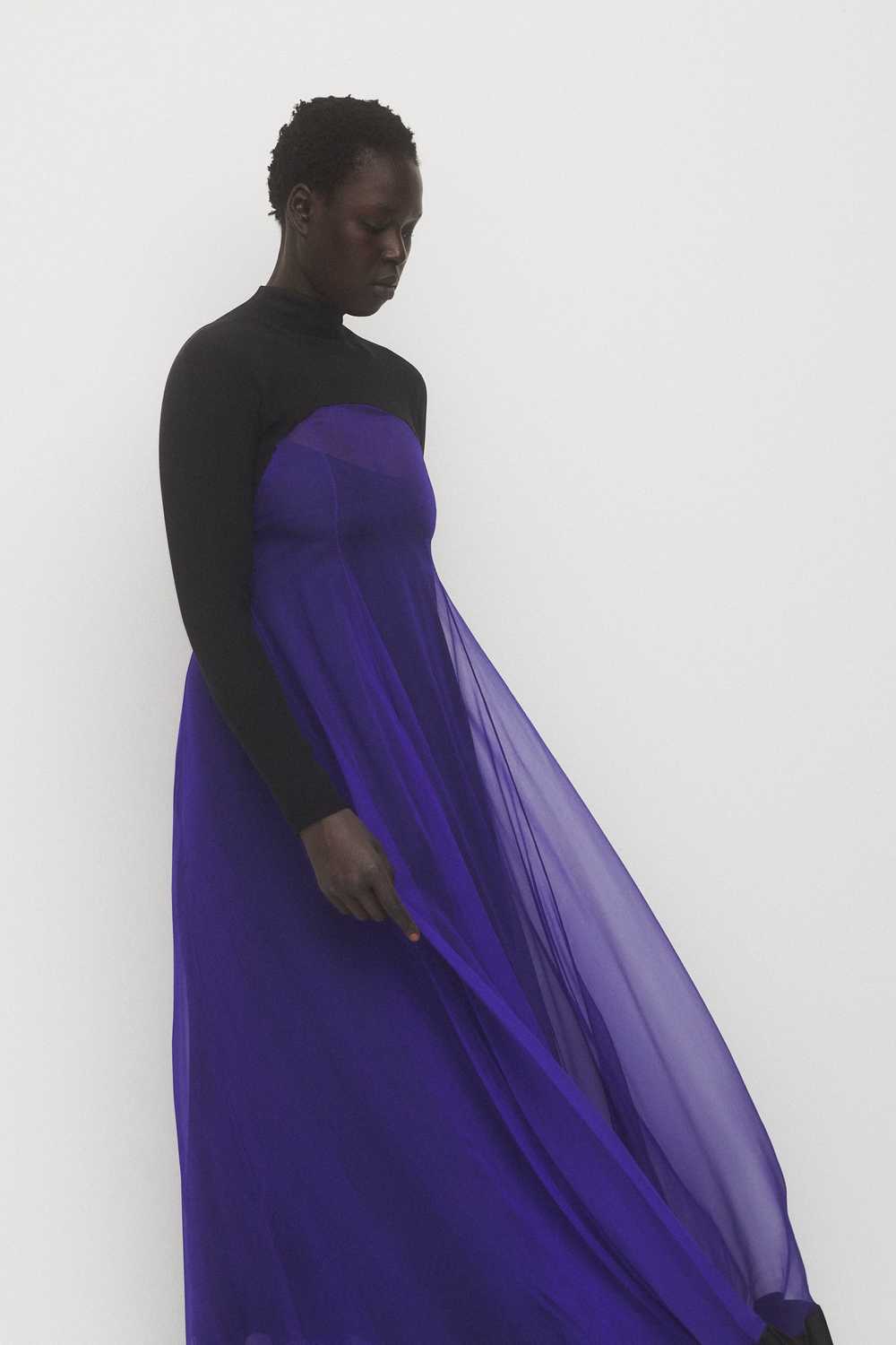 Geoffrey Beene Ultra Violet Gown - image 2