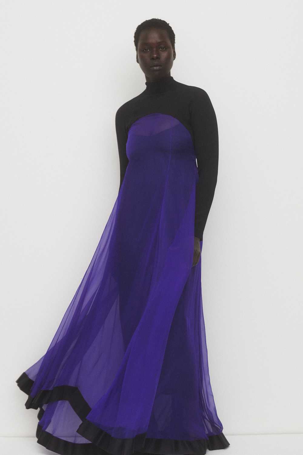 Geoffrey Beene Ultra Violet Gown - image 3