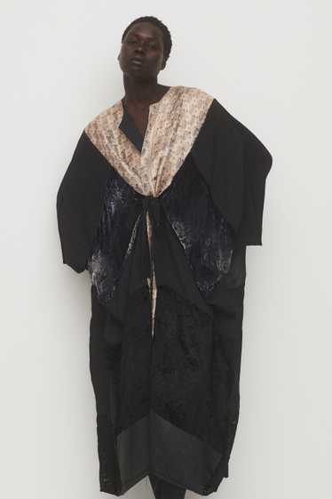 Thea Porter Couture Silk Tie Dress