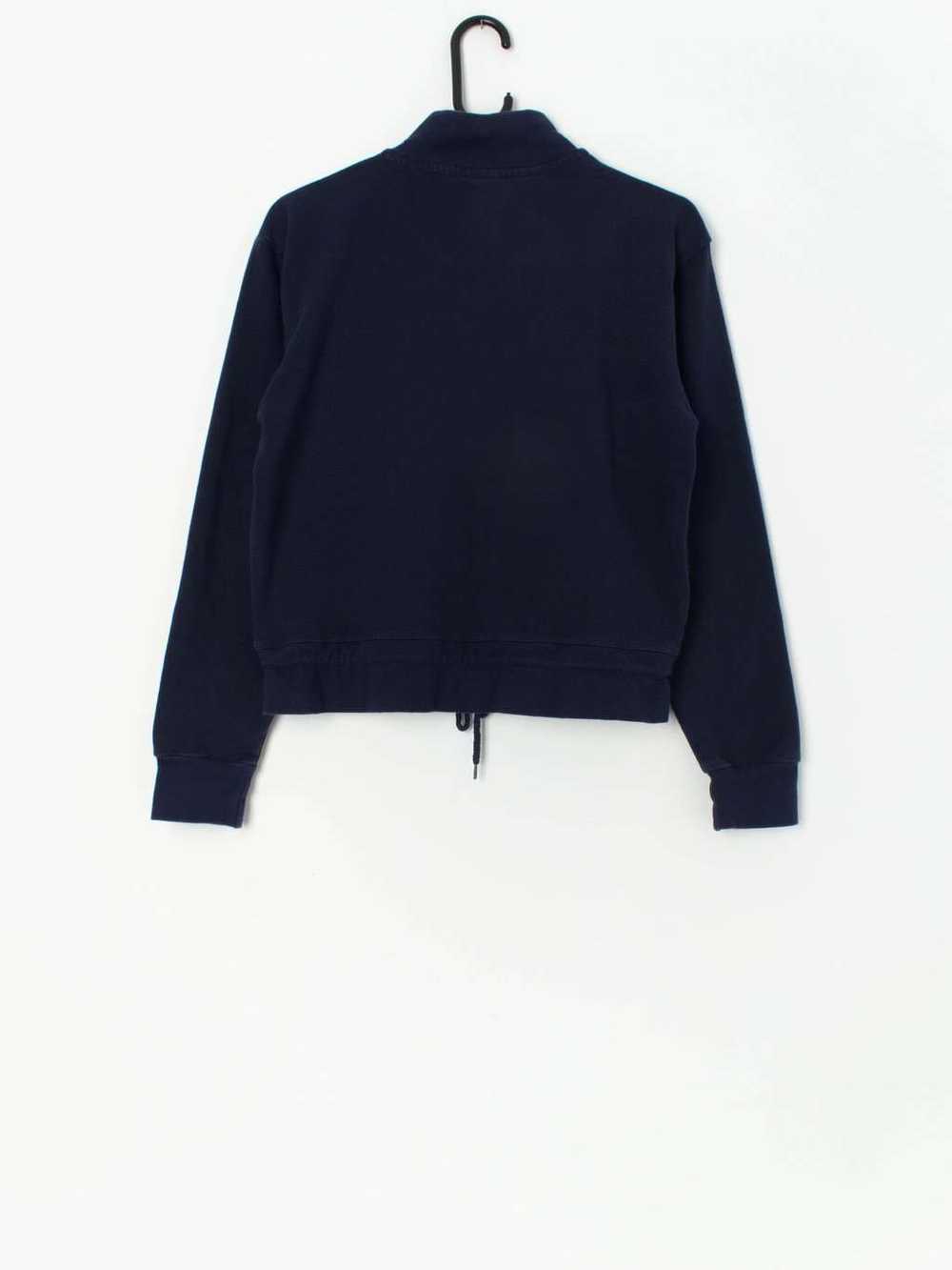 Vintage quarter zip cropped Champion sweatshirt i… - image 3