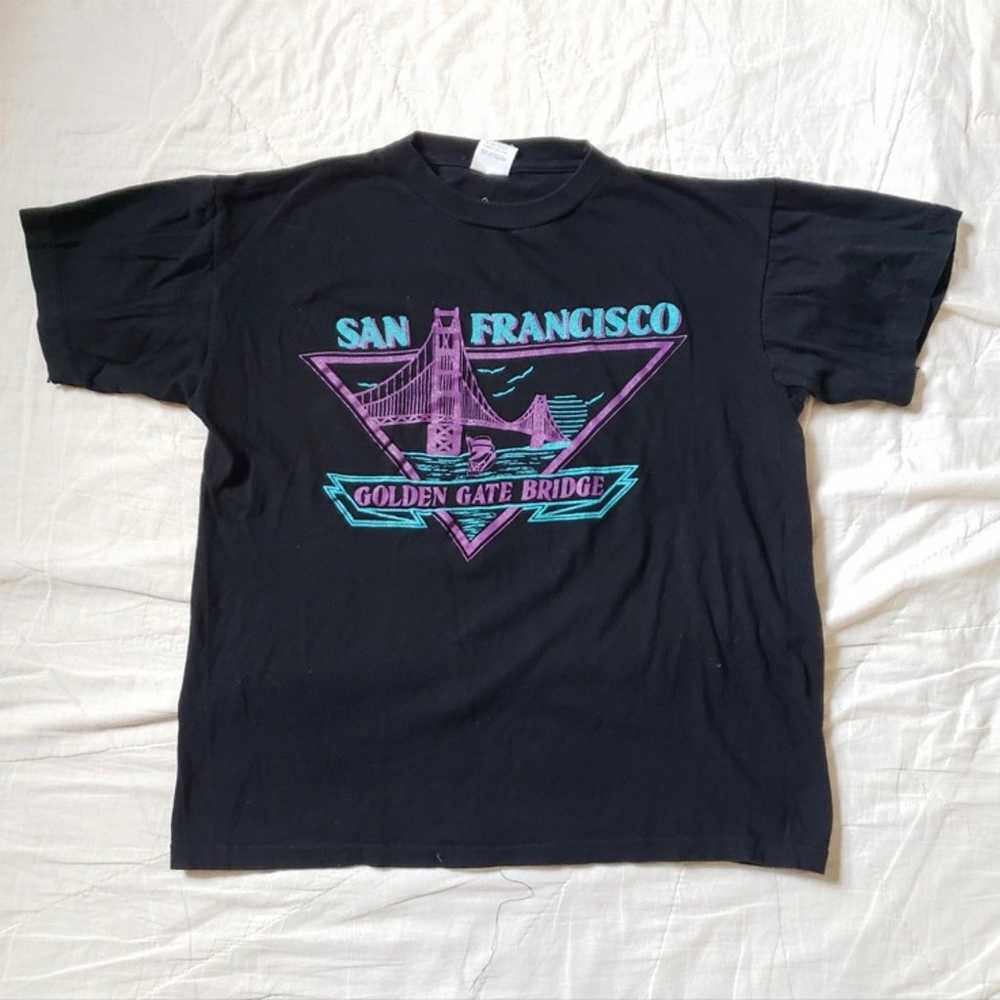Vintage 1990s San Francisco t shirt M - image 2