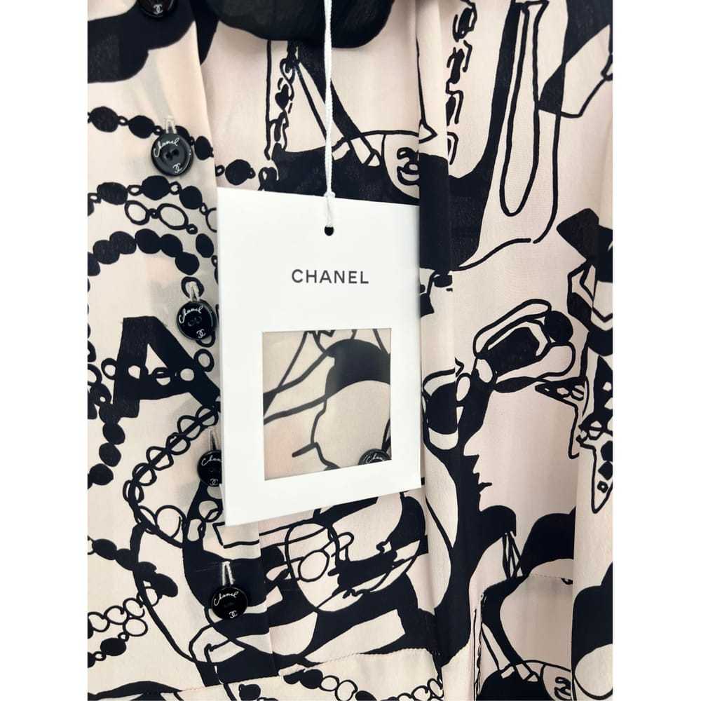 Chanel Silk maxi dress - image 6