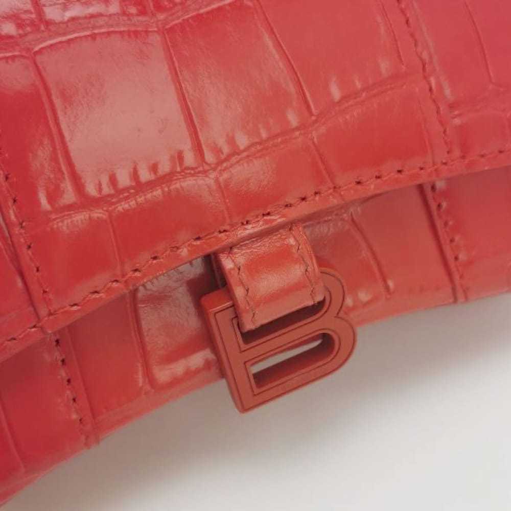 Balenciaga Hourglass leather crossbody bag - image 7