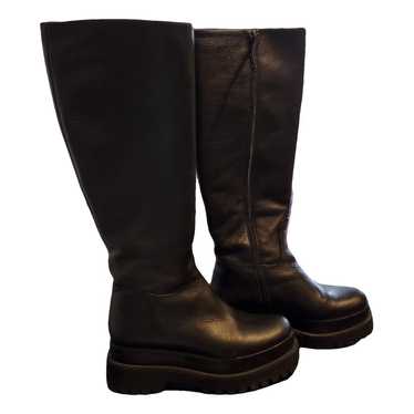 Paloma Barcelo Leather biker boots - image 1