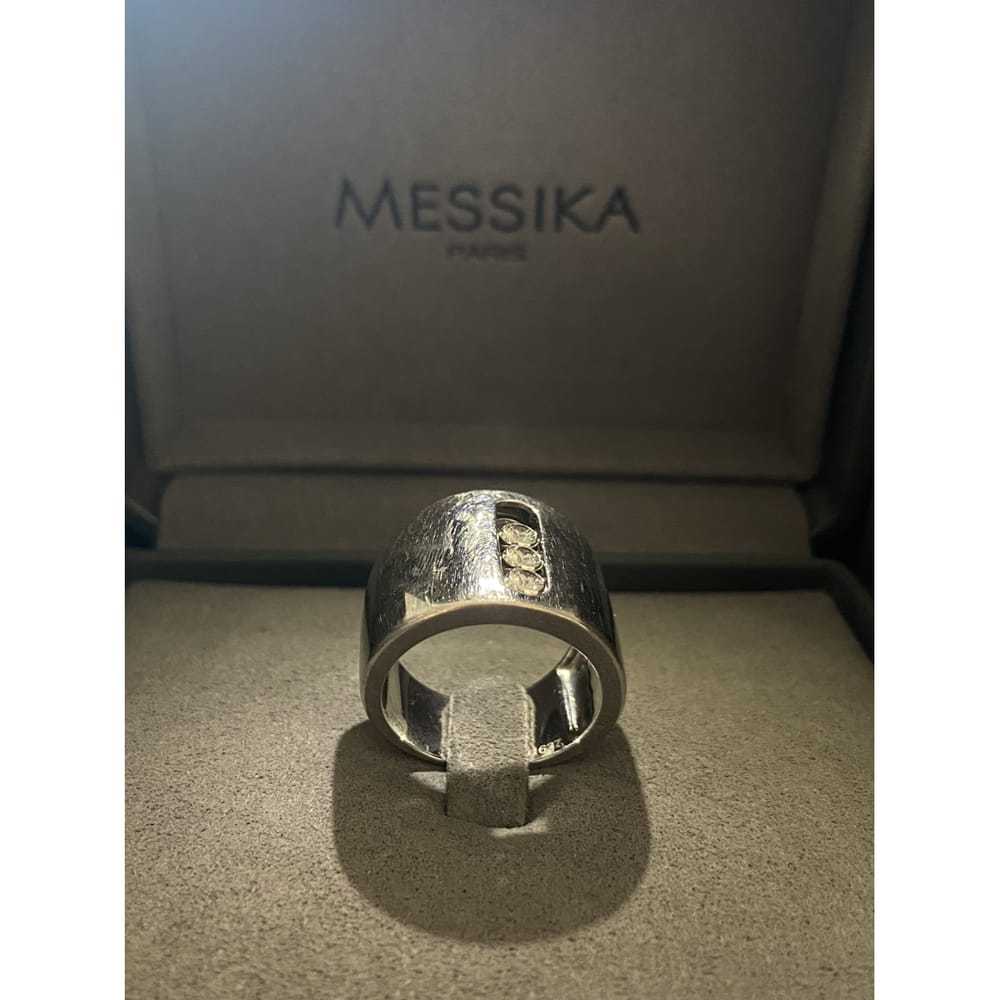 Messika Move Joaillerie white gold ring - image 9