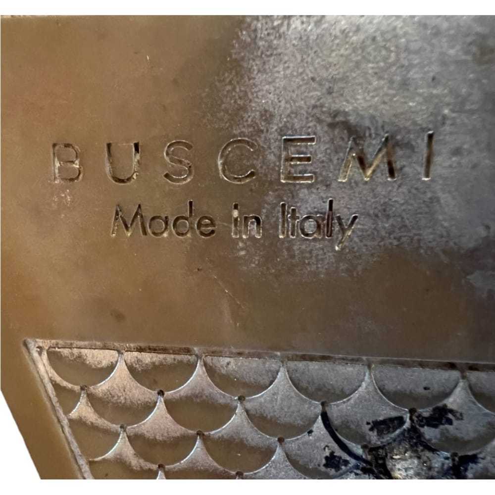 Buscemi Leather high trainers - image 6