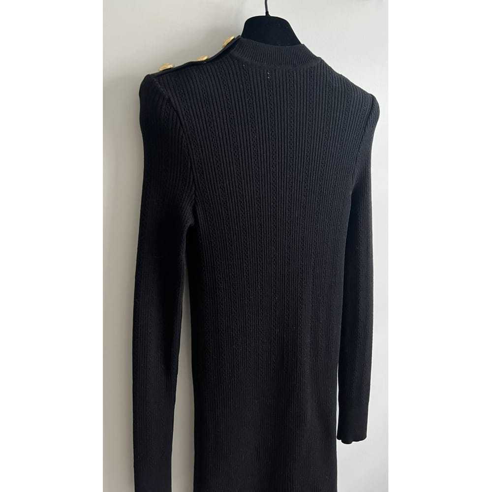 Balmain Wool mini dress - image 8