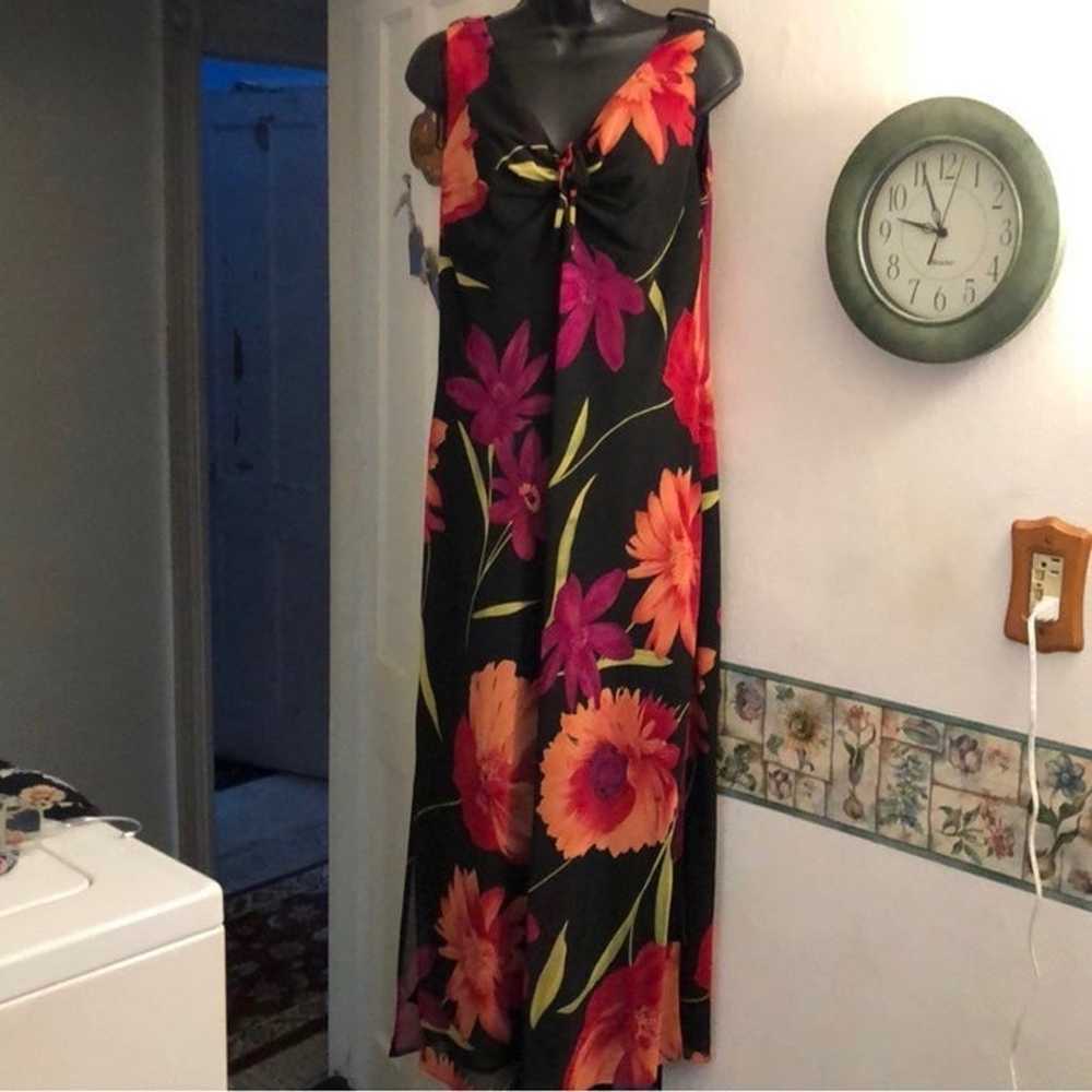 Vintage Floral maxi dress - image 1