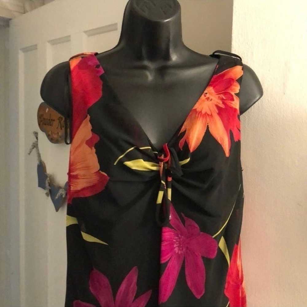 Vintage Floral maxi dress - image 2